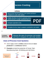 Process Costing: Learning Objectives