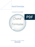 Chord Formulas - 10pg