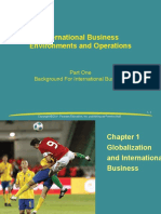 International Business Environments and Operations Chapter 1