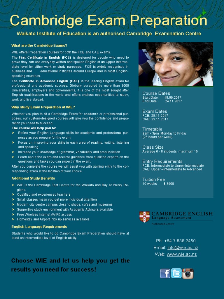 Cambridge Exam Prep Course Details | PDF | Test (Assessment) | Behavior ...