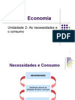 PP - As Necessidades e o Consumo