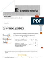 Movimiento Oscilatorio