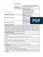 Momentum Transfer Syllabus2022