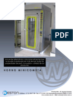 Modelo Ficha Tecnica Horno Minicometa