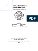 Laporan Praktikum Farmakognosi "Identifikasi Minyak Lemak, Lemak, Dan Lilin"