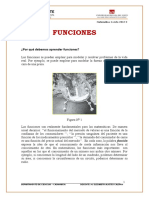 Funciones fundamentales para modelar problemas