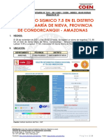 Reporte Complementario #7213 - 28nov2021 - Sismo en El Distrito de Santa María de Nieva - Amazonas