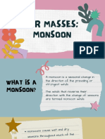 Air Masses Monsoon