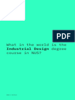 What in The World Is The Industrial Design Degree Course in NUS?