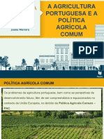 A Agricultura Portuguesa e a Política Agrícola Comum (1)