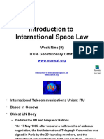 Introduction to International Space Law12