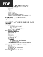 UTILITIES Annie Assignment 5 Plumbing Fixtures