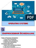 Chapter09 - Uniprocessor Scheduling