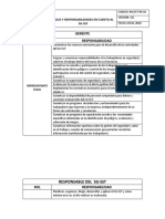 Roles y Responsabilidades Del SG-SST