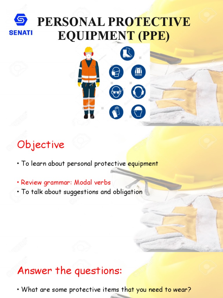 Personal Protective Equipment (Ppe) | PDF | Personal Protective ...