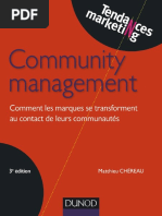 Community Management - 3e Éd. by Chereau, Matthieu (Chereau, Matthieu)