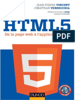 HTML5  De la page web à l'application web