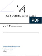 QUAD USB and DSD Setup Guide