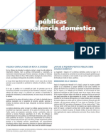 Politicas Publicas en Violencia Domestica