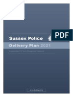 Sussex Police Force Management Statement 2021