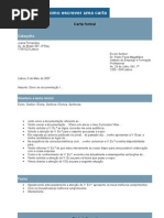 Carta Formal e Informal
