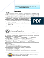 Filipino Komunikasyon Q2 Week 7 Validated WITH ANSWERSHEET