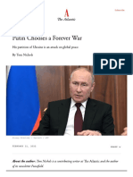 Putin Chooses A Forever War