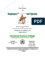 Saraswati Science College: A Project Report On