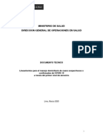 Lineamientos Manejo Domicilario Covid19 Minsa Dgos PDF