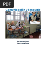 Comunicación y Lenguaje. Aprestamiento Lectoescritura