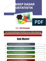 1-Konsep Dasar Statistik