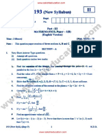 Intermediate 1st Year Maths IB - March 2013 Question Paper