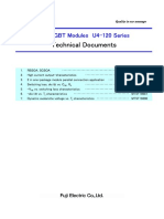 Technical Documents: FUJI IGBT Modules U4-120 Series