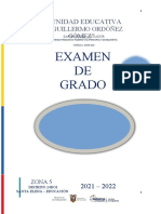 Examen de Grado