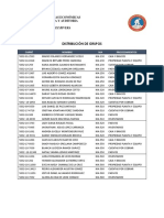 Grupos y Procedimientos