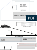 Calculo de Rampas Vehicular y Peatonal