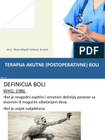 Terapija Akutne Boli, DR, SC, Magdic Turkovic