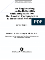 Robust Engineering Design-By-Reliability With Emphasis Mechanical Components Structural Reliability