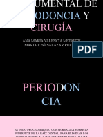 Instrumental de Periodoncia y Cirugía