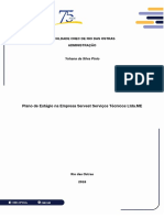 Estágio em Empresa de Serviços Técnicos