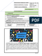 1 - Guía de Aprendizaje-GRAMATICA MUSICAL