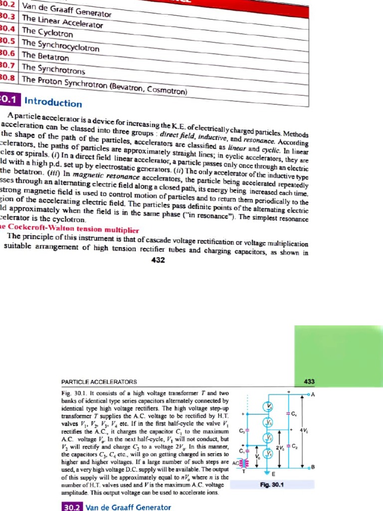 Overview of Particle Accelerators | PDF | Electron | Particle Accelerator