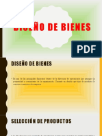 Diseño de Bienes