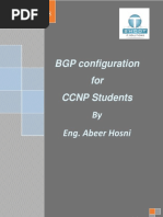 BGP Configuration For CCNP Students by Eng. Abeer Hosni