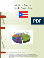 Composición y Fines de Impuesto de Puerto Rico