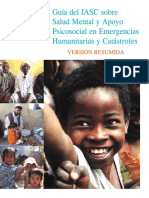 Guiìa Del IASC Sobre Salud Mental y Apoyo Psicosocial