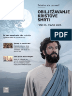 Pozivnica za obilježavanje Kristove smrti (2022)2