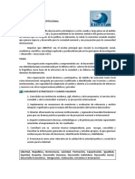 Documento Institucional - Declaracion de Principios