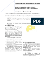 Geometrical Product Specifications