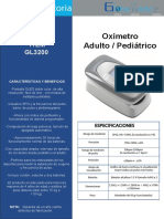 GL3200 - Compressed Oximetro